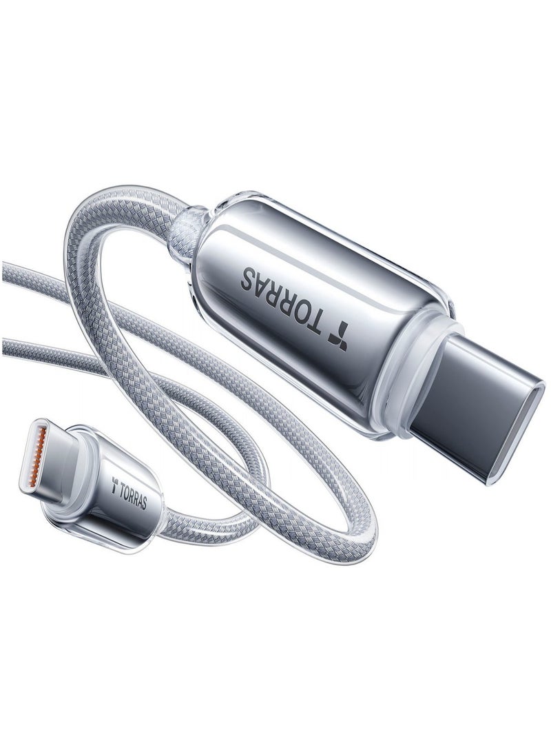 TORRAS IceFlow 60W USB-C Cable - Grey