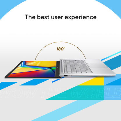 Asus Vivobook 14 Laptop Intel Core i5-1334U, 8GB RAM, 512GB SSD, 14-inch FHD display, Quiet Blue, X1404VA-NK884W