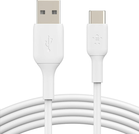 Belkin USB-C to USB-A Charging Cable 1M – Fast Data Sync Cable – White