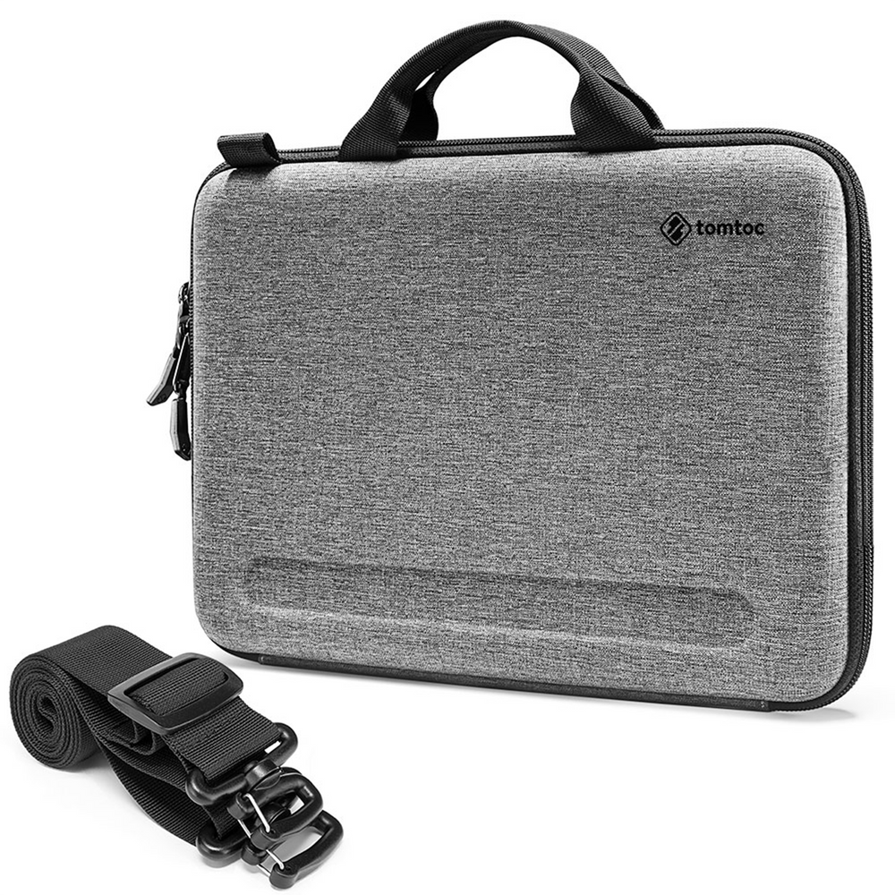 Tomtoc FancyCase A25 13-inch Laptop Shoulder Bag, Gray