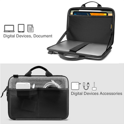 Tomtoc FancyCase A25 13-inch Laptop Shoulder Bag, Gray