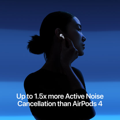 Apple AirPods 5 with Wireless Charging Case – Active Noise Cancellation, Adaptive Audio, IP57, Wireless & MagSafe Charging, Volume Control