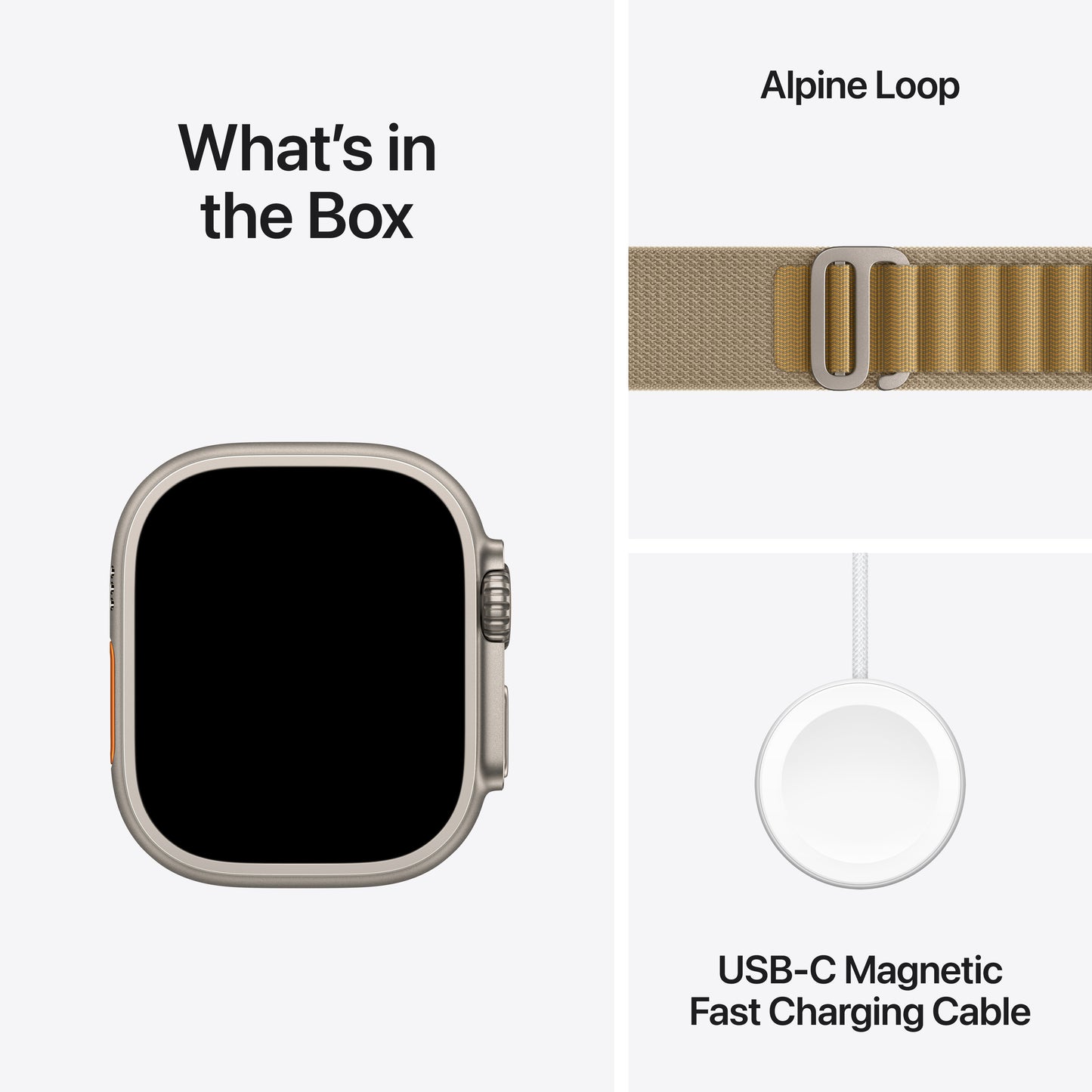 Pre-booking Apple Watch Ultra 2 GPS + Cellular 49mm Natural Titanium Case with Tan Alpine Loop - Large, MX4H3QA/A, Delivery from 20th Sep'24 onwards