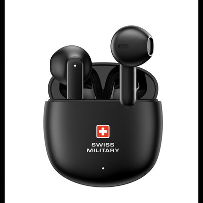 Swiss Military Victor 6 True Wireless Bluetooth Earbuds – Black