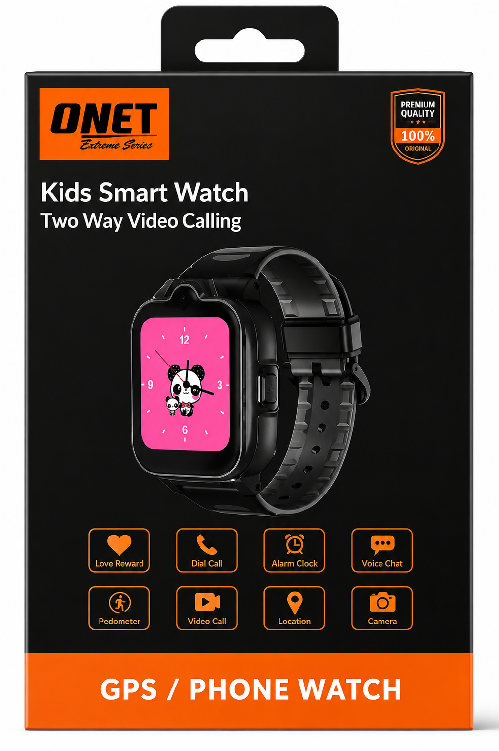 iNet Kids Smart Watch GPS Phone Watch with Two-Way Video Calling, Assorted