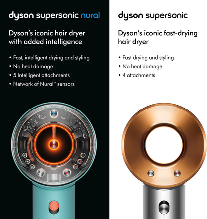 Dyson Supersonic Nural in Ceramic patina/Topaz orange