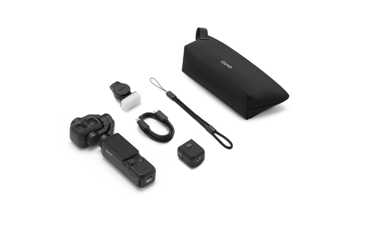 DJI Osmo Pocket 4P Standard Combo Black Gimbal Camera ZPK400P-C1