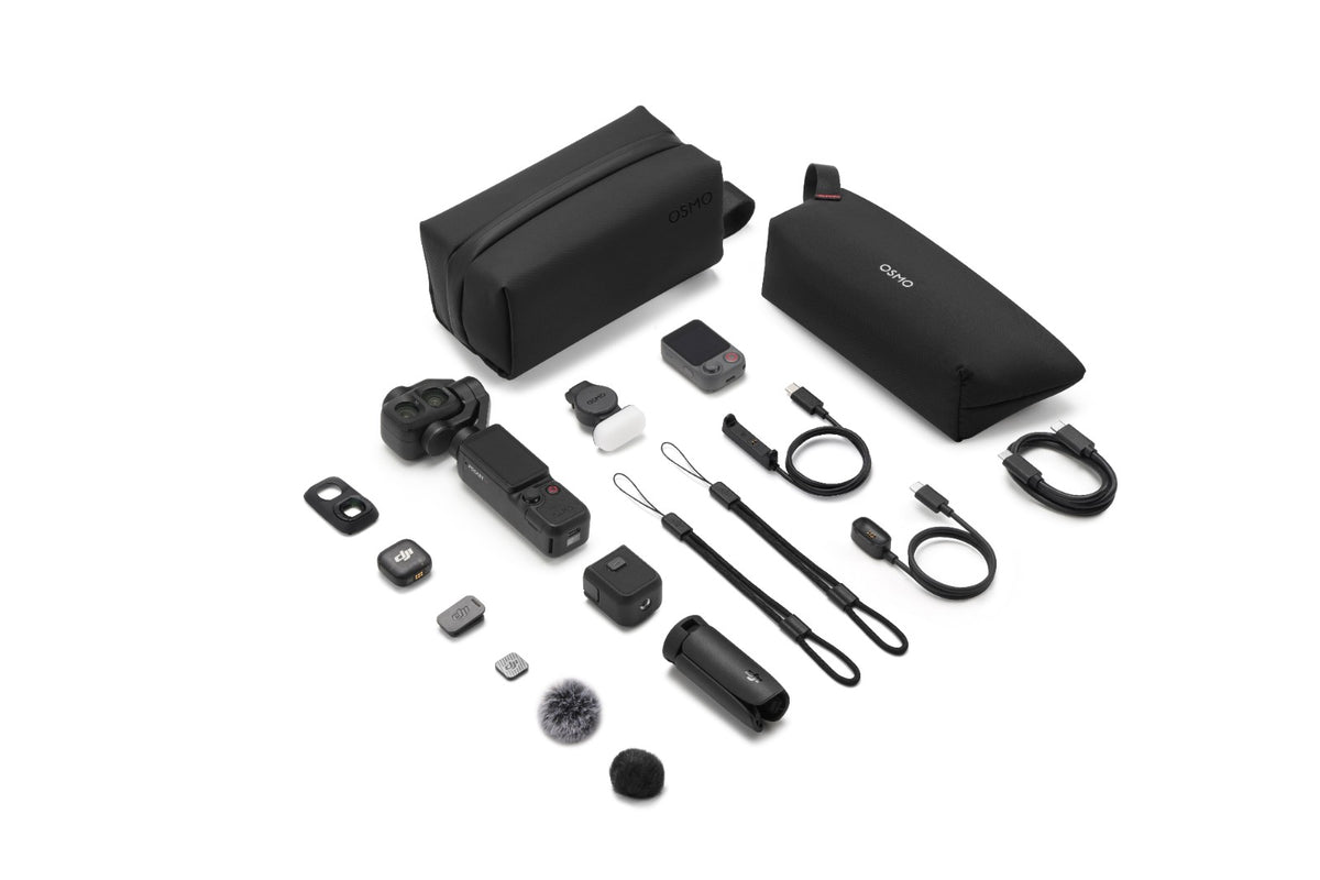 DJI Osmo Pocket 4P Vlog Combo Black Gimbal Camera ZPK400P-C2