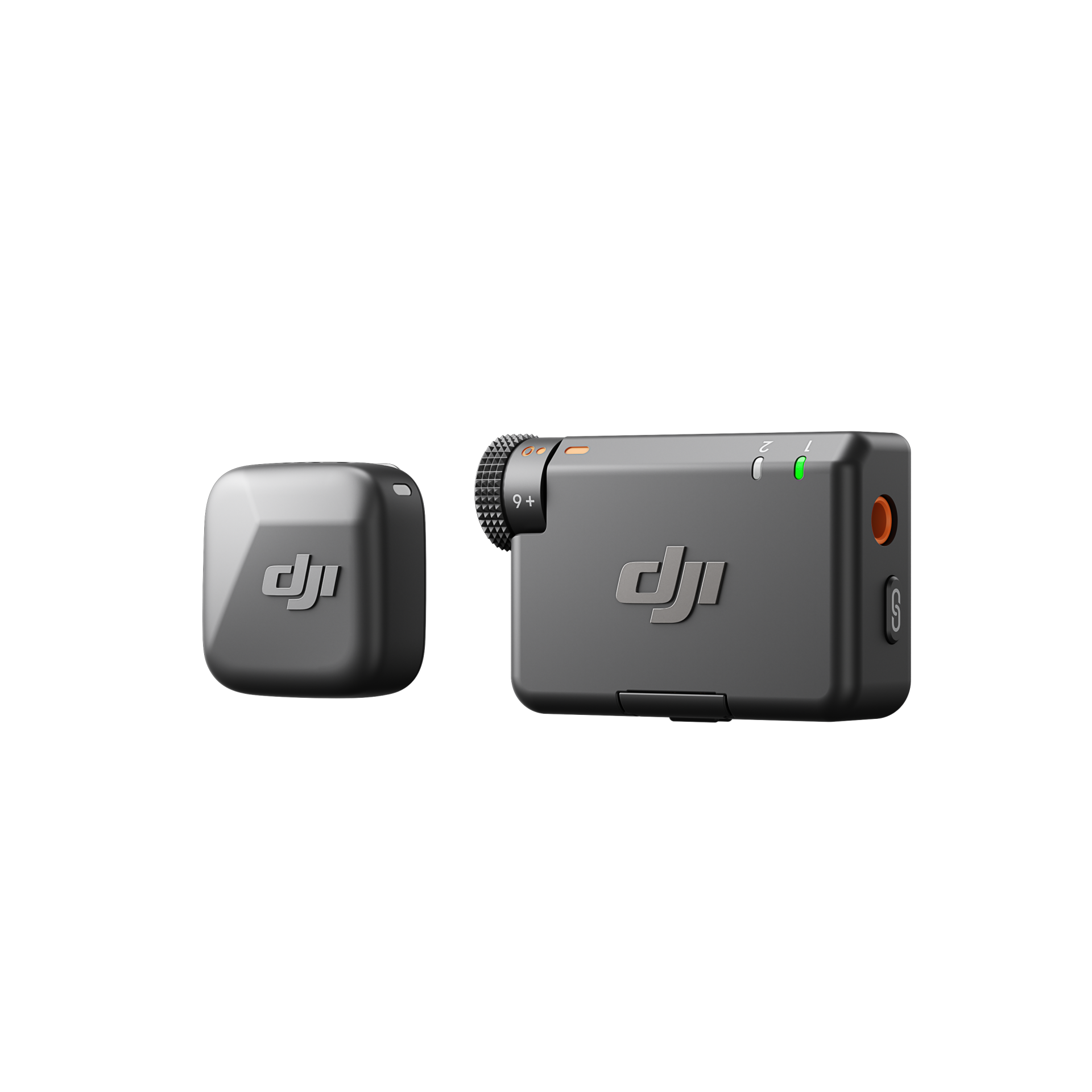 DJI Mic Mini (1 TX + 1 RX) MIC100M-S - Right Side 45° View