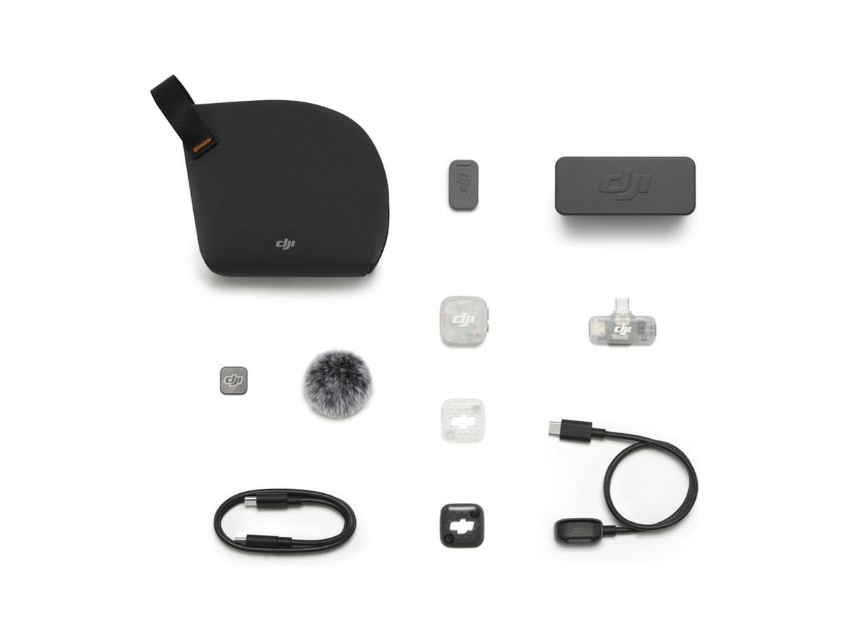 DJI Mic Mini 2S (1TX + 1 Mobile RX + Charging Case) - Grey - Charging Case
