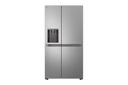 LG Linear Cooling™, Side by Side Refrigerator, 684L, Silver, GR-L267KLKW