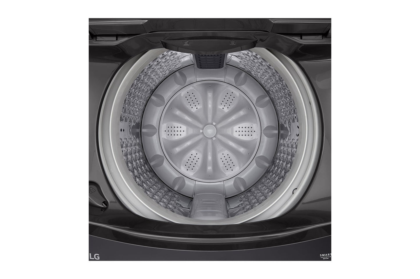 LG 12kg Top Load Washer, Smart Inverter and Turbo Drum, Black, T18V1NDHT2C