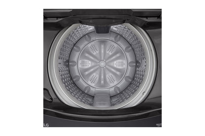 LG 12kg Top Load Washer, Smart Inverter and Turbo Drum, Black, T18V1NDHT2C
