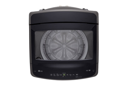 LG 12kg Top Load Washer, Smart Inverter and Turbo Drum, Black, T18V1NDHT2C