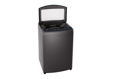 LG 12kg Top Load Washer, Smart Inverter and Turbo Drum, Black, T18V1NDHT2C