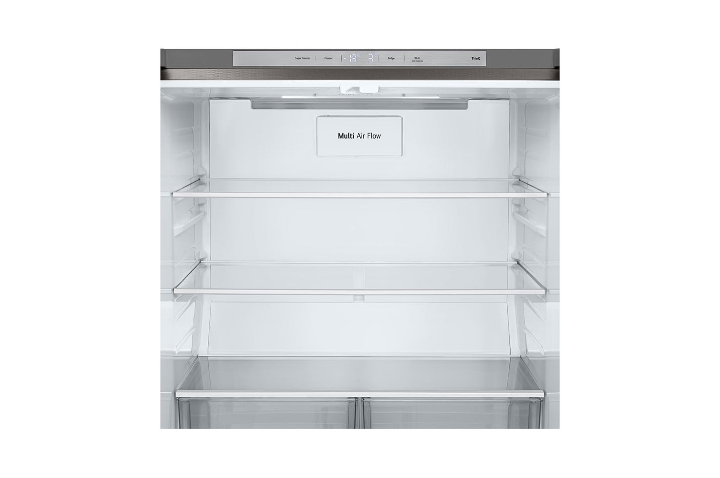 LG French Door Refrigerator,464L Capacity, GR-B29FFLZB, Prime Silver