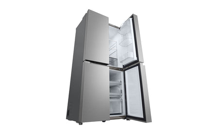 LG French Door Refrigerator,464L Capacity, GR-B29FFLZB, Prime Silver