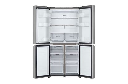LG French Door Refrigerator,464L Capacity, GR-B29FFLZB, Prime Silver