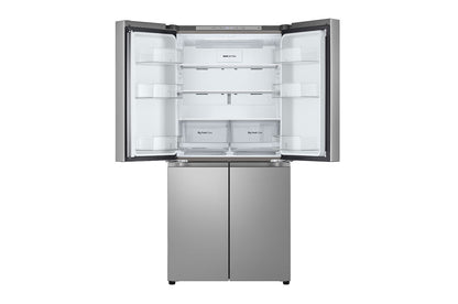 LG French Door Refrigerator,464L Capacity, GR-B29FFLZB, Prime Silver