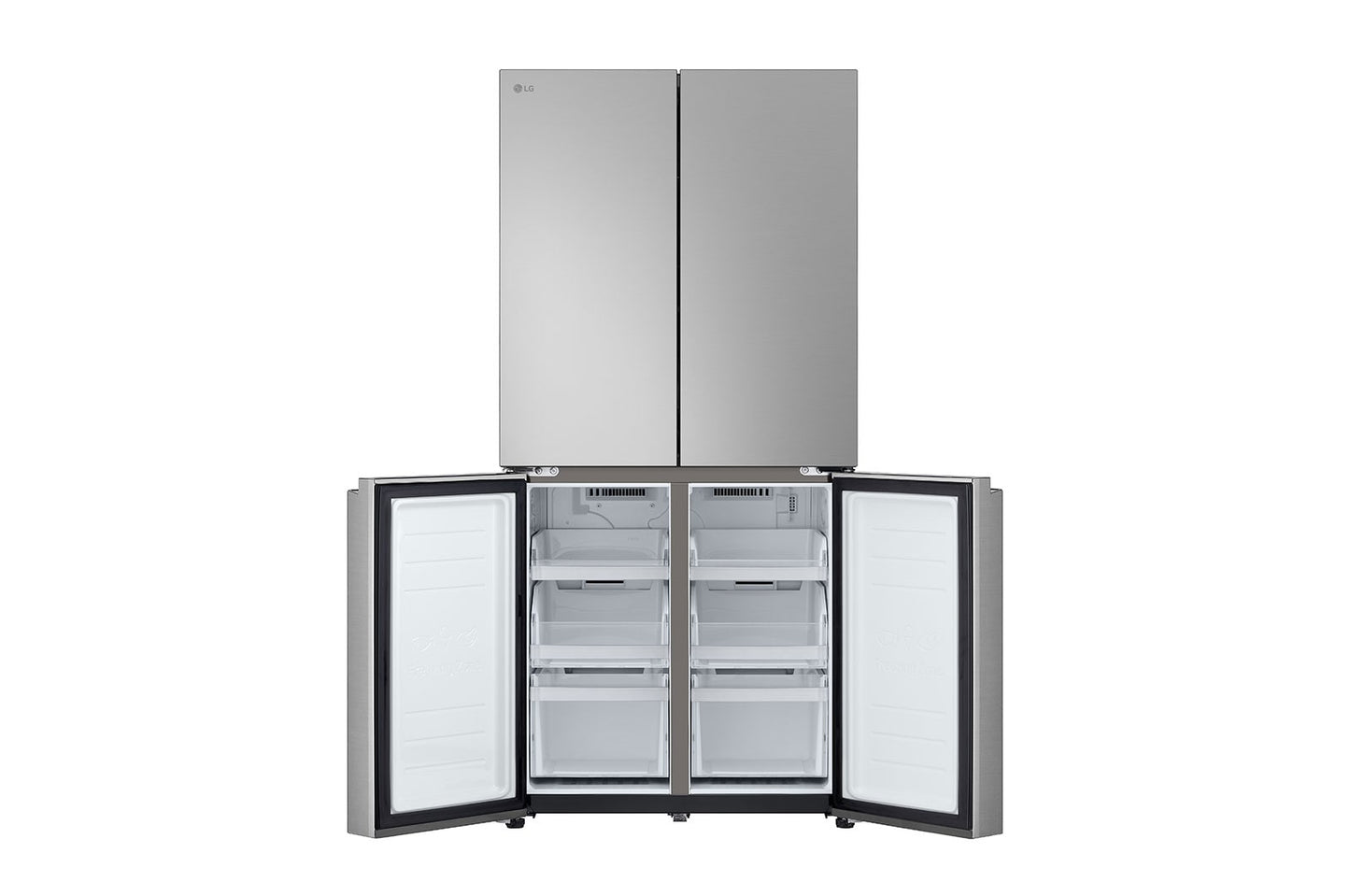 LG French Door Refrigerator,464L Capacity, GR-B29FFLZB, Prime Silver