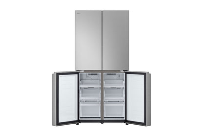 LG French Door Refrigerator,464L Capacity, GR-B29FFLZB, Prime Silver