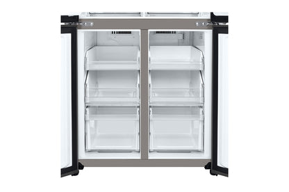 LG French Door Refrigerator,464L Capacity, GR-B29FFLZB, Prime Silver