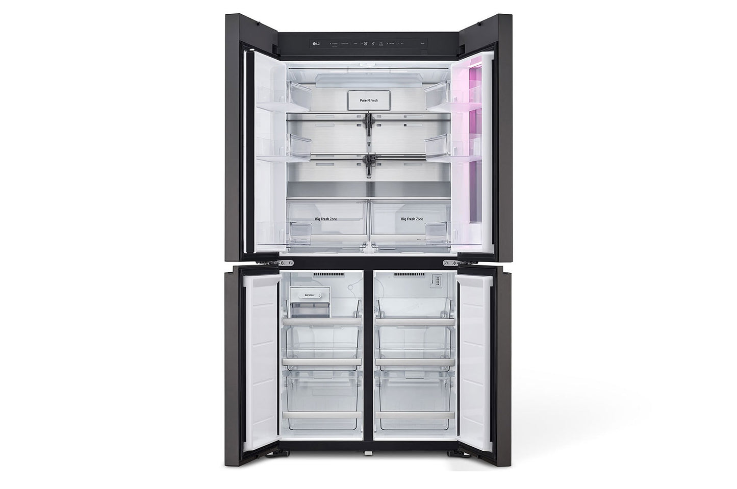 LG French Door Fridge MoodUP®, LED Doors, InstaView™ 684L GR-A34FDMKJ