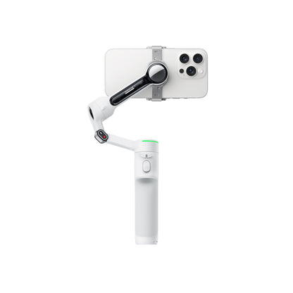 Insta 360 Flow 2 Pro AI Powered Portable Gimbal, Summit White, I04CINSABQBSW