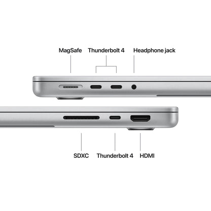 Apple MacBook Pro 14 M5 Chip, 24GB RAM, 1TB Storage, Arabic-English Keyboard, Silver - UAE Version