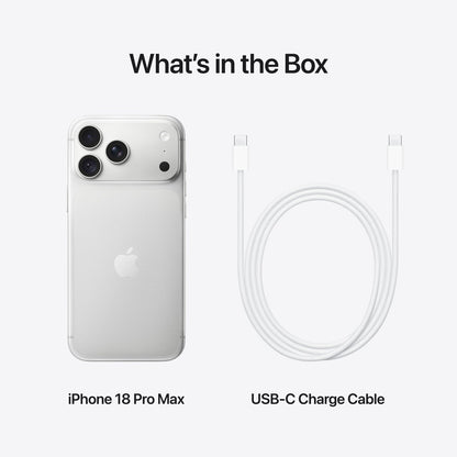 Apple iPhone 18 Pro Max 512GB Silver