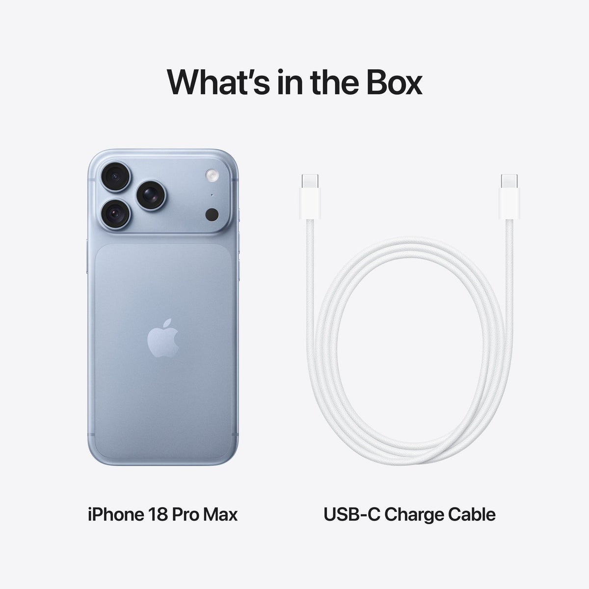 Apple iPhone 18 Pro Max 512GB Glacier
