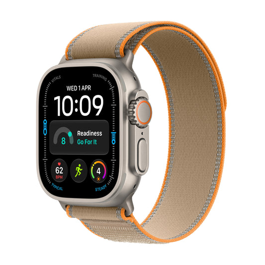 Apple Watch Ultra 4 49mm Natural Titanium Sand Trail Loop