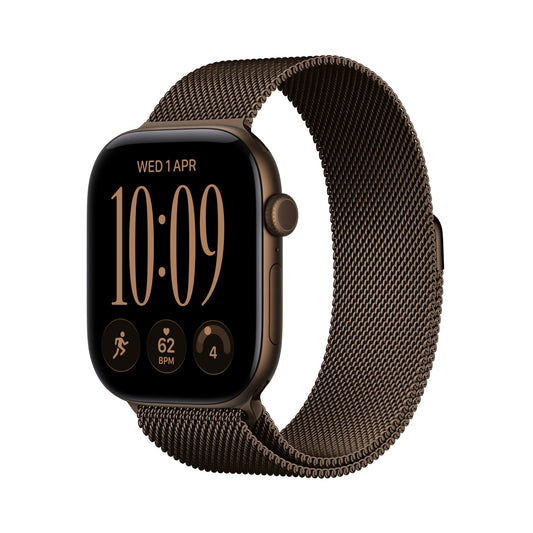 Apple Watch Series 12 42mm GPS Dark Bronze Aluminum Dark Bronze Milanese Loop
