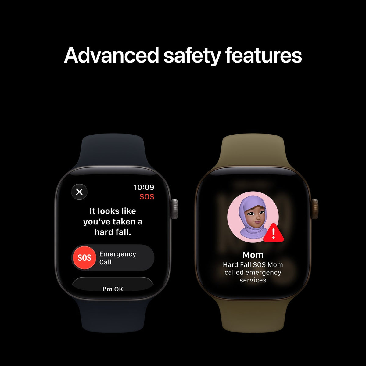 Apple Watch Series 12 GPS 42mm – Black Aluminium Case with Black Sport Band (S/M) – S11 Chip, Ceramic Shield 2, 24-Hour Battery, 50m Water Resistant