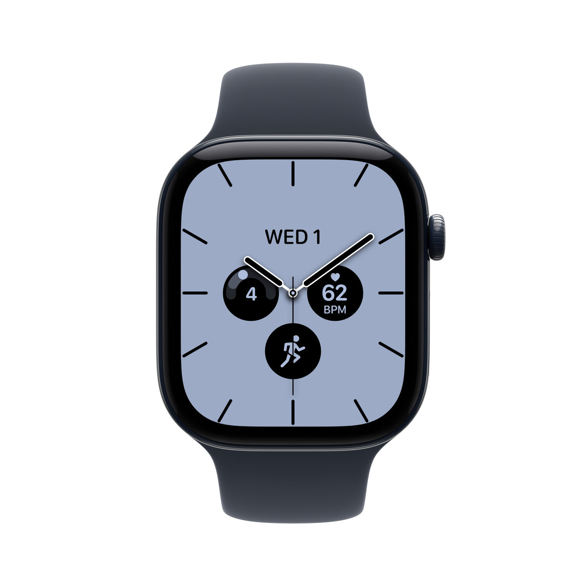 Apple Watch Series 12 GPS+Cellular 42mm Night Blue Ceramic Navy Blue Sport Band