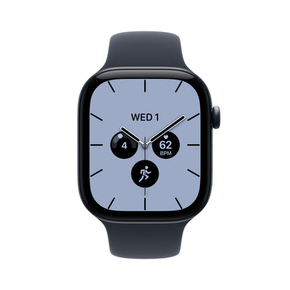 Apple Watch Series 12 GPS+Cellular 42mm Night Blue Ceramic Navy Blue Sport Band
