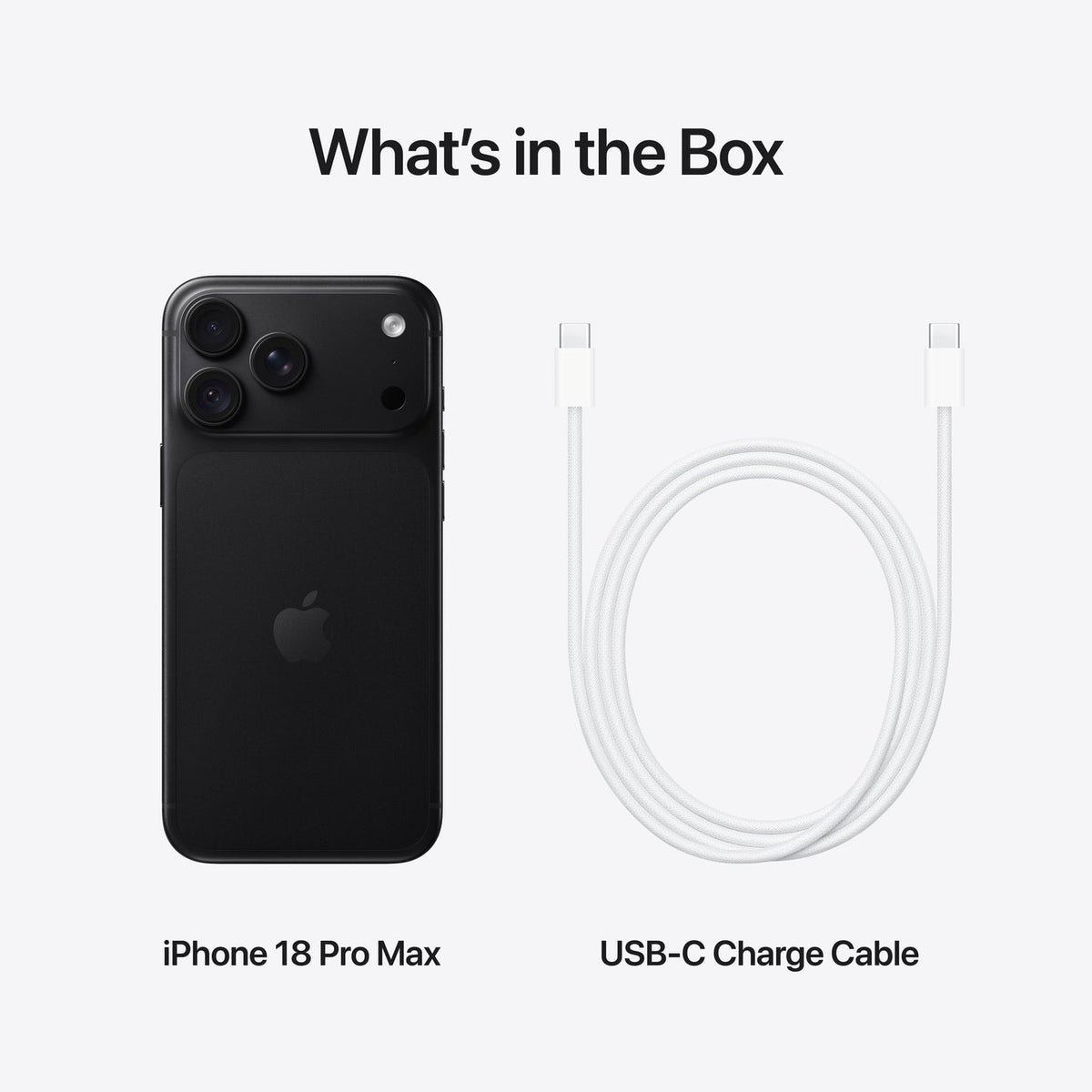 Apple iPhone 18 Pro Max 512GB Black