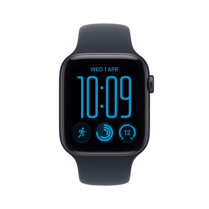 Apple Watch SE 3 GPS + Cellular 40mm – Midnight Aluminium Case with Midnight Sport Band (S/M) – S10 Chip, 5G, Always-On Retina Display, 18-Hour Battery