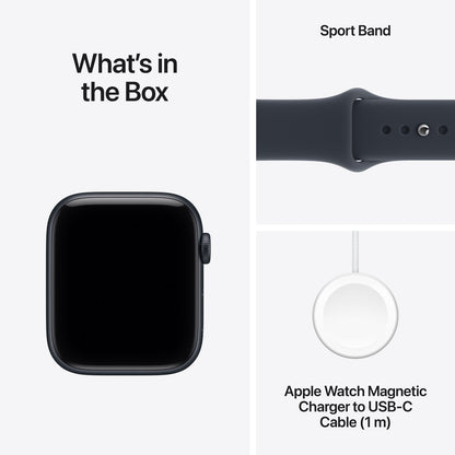 Apple Watch SE 3 GPS + Cellular 40mm – Midnight Aluminium Case with Midnight Sport Band (M/L) – S10 Chip, 5G, Always-On Retina Display, 18-Hour Battery