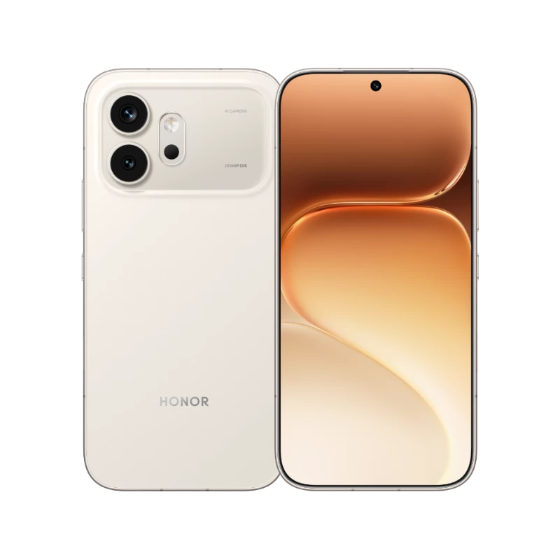Honor 600 Smartphone 8GB RAM, 256GB Storage – Golden White - UAE Version
