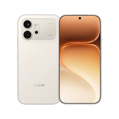 Honor 600 Smartphone 12GB RAM, 256GB Storage – Golden White - UAE Version
