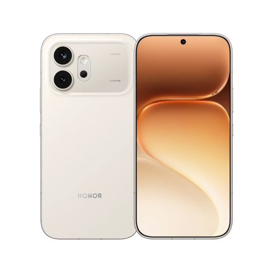 Honor 600 Smartphone 12GB RAM, 256GB Storage – Golden White - UAE Version