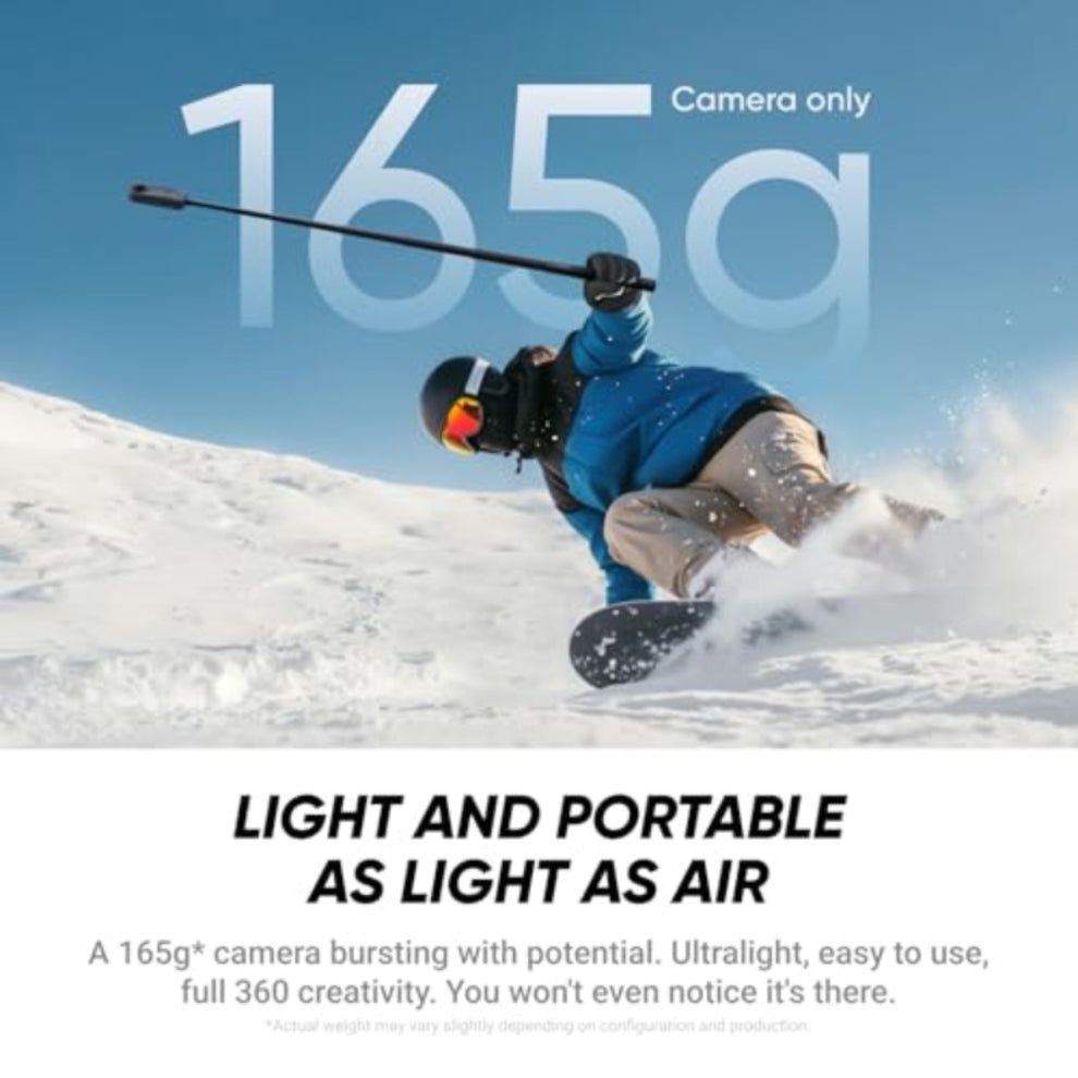 INSTA360 X4 Air Starter Bundle, Black