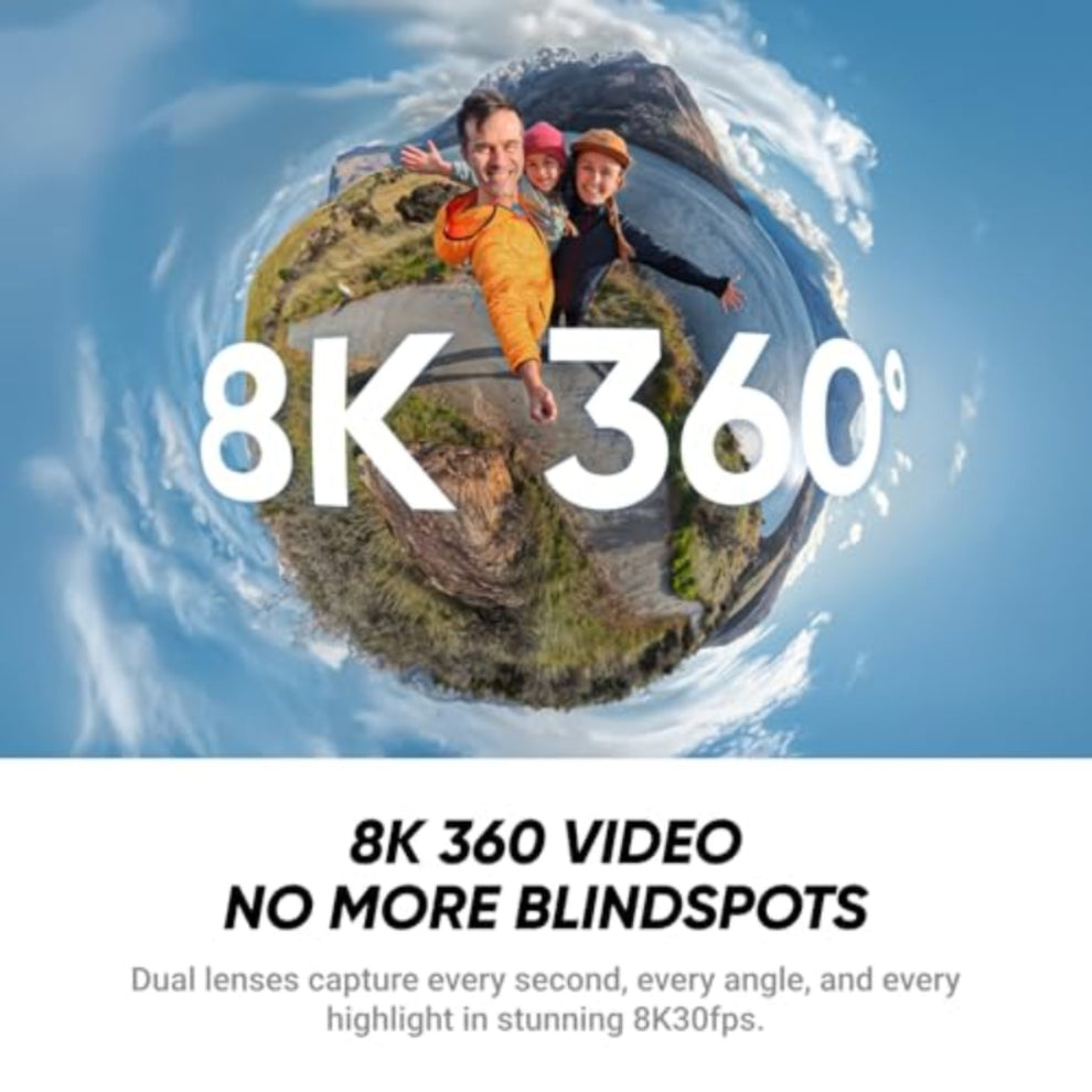 INSTA360 X4 Air Starter Bundle, Black