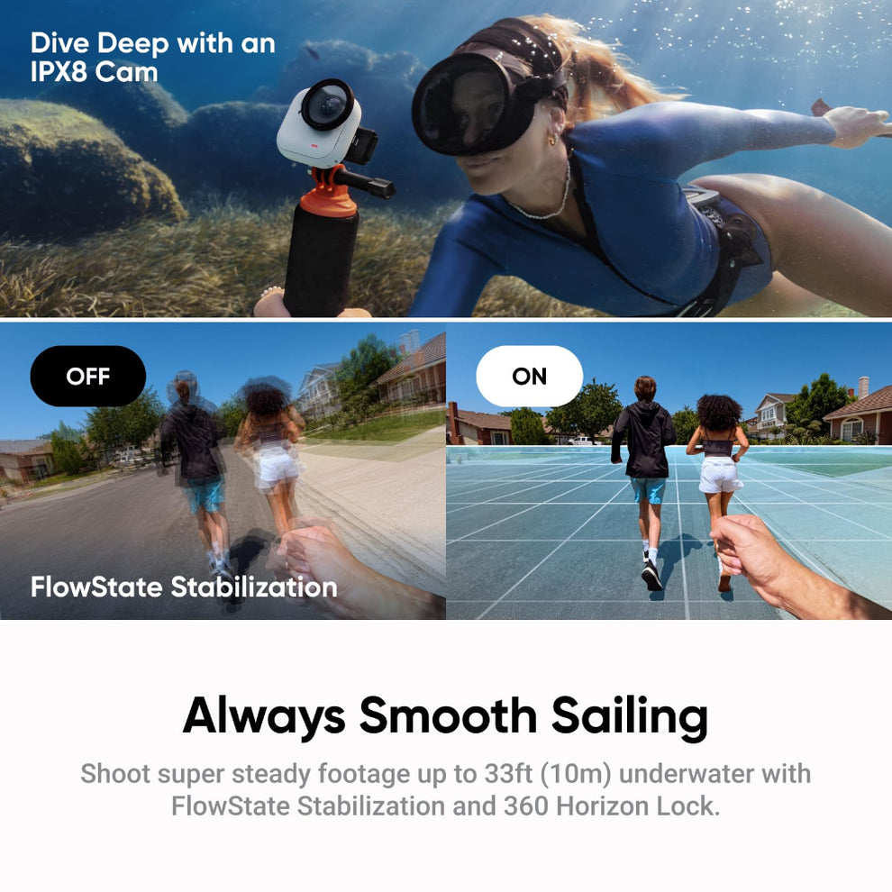 INSTA360 GO ULTRA Camera Creator Bundle Black