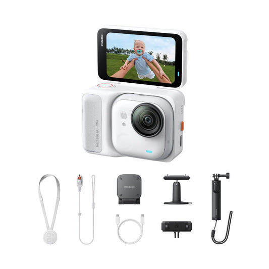INSTA360 GO ULTRA Camera Creator Bundle, White