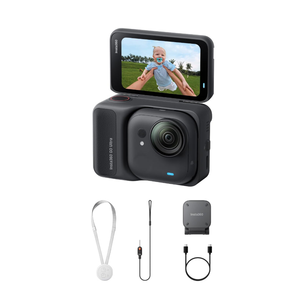 INSTA360 GO ULTRA Camera Standard Bundle, Black