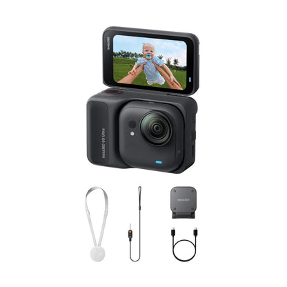 INSTA360 GO ULTRA Camera Standard Bundle, Black