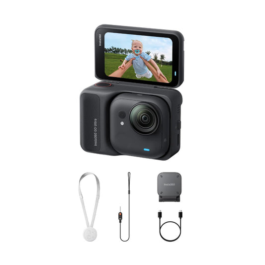 INSTA360 GO ULTRA Camera Standard Bundle, Black