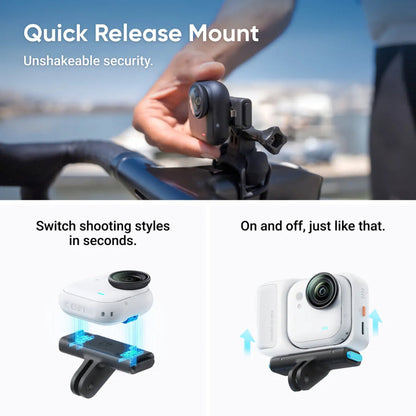 INSTA360 Go Ultra Camera Premium Cycling Bundle Black